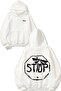 The Last of Us 6 Design Back Printed White Hooded Sweatshirt