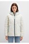 Hooded Quilted Loose Fit Jacket - 2