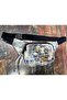 Ethnic Authentic Cat Kitty Patterned Daily Travel Waist Bag Multi-Pocket Water Resistant Waterproof - 2