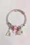 Stainless Tarnish-Free Steel Charm with Oyster Pearl Design - 4