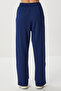 Snap Detailed Modal Top and Bottom Set Lby0010 Dark Blue - 7