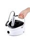 BQ730 Cordless Nail Drill 35,000 RPM – Rechargeable E-File Kit,LCD Display,LED Light, Safety Shutoff - 8