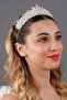 Margo Crystal Stone Bridal Crown Princess Crown Wedding and Henna Hair Accessory Wedding Crown