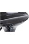 Fashy Glossy Adjustable Height Round Swivel Scoop Bar Chair Bar stool Kitchen chair Low Back Black - 4