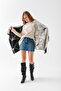 Leaf Pattern Shoulder Wrap, Stylish Comfortable Shoulder Wrap Suitable for Dual Use, Knitwear Shoulder Wrap, Shoulder Wrap