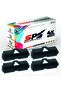 SPS Compatible Toner Cartridges for Kyocera | TK-1130 | 4x Black | 3,000 Pages