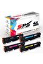 SPS Compatible Toner Cartridges for HP | 410A | 4x Multicolor | Yield upto 2,300 Pages