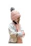 1-4 Years Baby Girl & Child Scarf Beanie Gloves Set of 3 - 2
