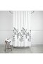 Bathroom Curtain 1X110X200 Single Panel Shower Curtain with Ring Gift Shower Cabin Curtain 3389 - 3