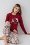 Mother Daughter Deer-Themed Pajama Set, Women's and Children's Pajamas Sold Separately - 8