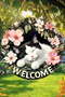 Welcome Uv Printed 3D Looking Mdf Door Ornament |   Hanging, Erasable, Decorative 33 cm - 2