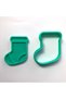 Classic Christmas Stocking Cookie Mold |   Detailed Dough Stamp |   New Year's Party Treats - 3