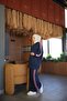 Women's Chic Modest Tracksuit Set with Zipper & Top-Bottom Set - 3