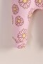 Pink Floral Baby Girl Jumpsuit - 4