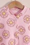 Pink Floral Baby Girl Jumpsuit - 2
