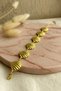 Women's Gold Mussel and Starfish Detailed Body & Waist & Dress & Pants Chain Belt 2 Pieces - 2