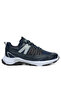 Dark Blue Memory Foam Sole Daily Lace-Up Men's Outdoor Shoes