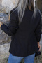 Black Gold Buttoned Premium Double Breasted Blazer - 6