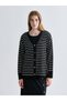 New Season V-Neck Striped Women's Knitwear Cardigan