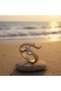 Adjustable Gold Color Women's Ring - Antiallergic Steel Jewelry, Stylish Model with Zircon Stone - 2