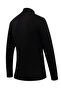 Men's Half Fisherman Black Sweater Knitwear Embossed Knit Solid Color Classic Fit - 5240B - 6
