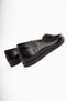 Solina Genuine Leather Black Patent Leather Moccasin Shoes Comfortable Casual Loafer - 6