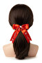 Red Color Ataturk Signed Clip-On Hairpin – National Holiday Accessory