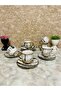 Marble patterned cup set