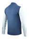 Men's V-Neck Blue Sweater Knitwear Solid Color Steel Knit Classic Fit - 5200H - 4