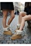 Winter Must-Have: Stylish Fur-Lined Boots with Thick Soles and Zipper Front for Warmth”