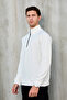 Men's Half-Zip Basic Sweatshirt - 3