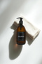 Amber Glass Bottle 500ml Pump Head Black Label Daily Life Collection Cologne Bottle - 7