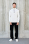 Men's Half-Zip Basic Sweatshirt - 2