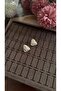 أقراط ذهبية عتيقة على شكل مثلث من Pinterest - 3