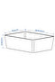 Kuggis Box, Dark Gray-Beige, 18X26X8 cm 40586235 - 7