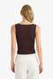 Slim Fit Basic Plain Square Neck Undershirt C2622Ax25Au - 4