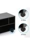 Printer Stand with 3 Storage Compartments – Desktop Paper Organizer for Office & Home - 6