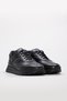 Black Inside and Outside Genuine Leather Lace-Up Eva Sole Quality Men's Casual Shoes Tg09214131