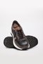 Brown Suede Genuine Leather Eva Sole Lace-Up Quality Men's Sports Shoes Tg09530131256123 - 2