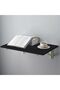 Wall mounted folding table and desk 120x60 cm black - 2