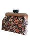Wooden Scholar Autumn 1 Patterned Chain Strap Women's Hand Shoulder Bag Clutch - 3