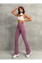 Women's Winter Fleece-Lined High-Waist Shaping Flared Leggings - 2