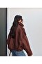 Suede Look Bomber Jacket - 2