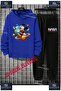 Children's Unisex Printed Hooded Tracksuit Set with "Astronaut Mickey" Print