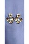 Pearl Flower Earrings - Stainless Steel, Gold Color, Elegant and Stylish Women's Earrings - 4