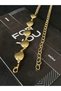 Denizkabuğu Gold Detailed Women's Waist Chain Waist Belt, Dress Belt, Skirt Belt, Trouser Belt