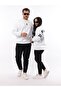 Palm Angels 3 Thread Raised Crew Neck Sweatshirt