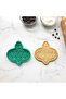 Christmas Tree Ornament Cookie Mold and Stamp Set - Geometric Patterned