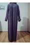 Robadan Long Sleeve 100% Viscose Pressed Floral Mother Dress, Prayer Dress, Hijab Dress - 4