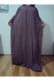 Robadan Long Sleeve 100% Viscose Pressed Floral Mother Dress, Prayer Dress, Hijab Dress - 5